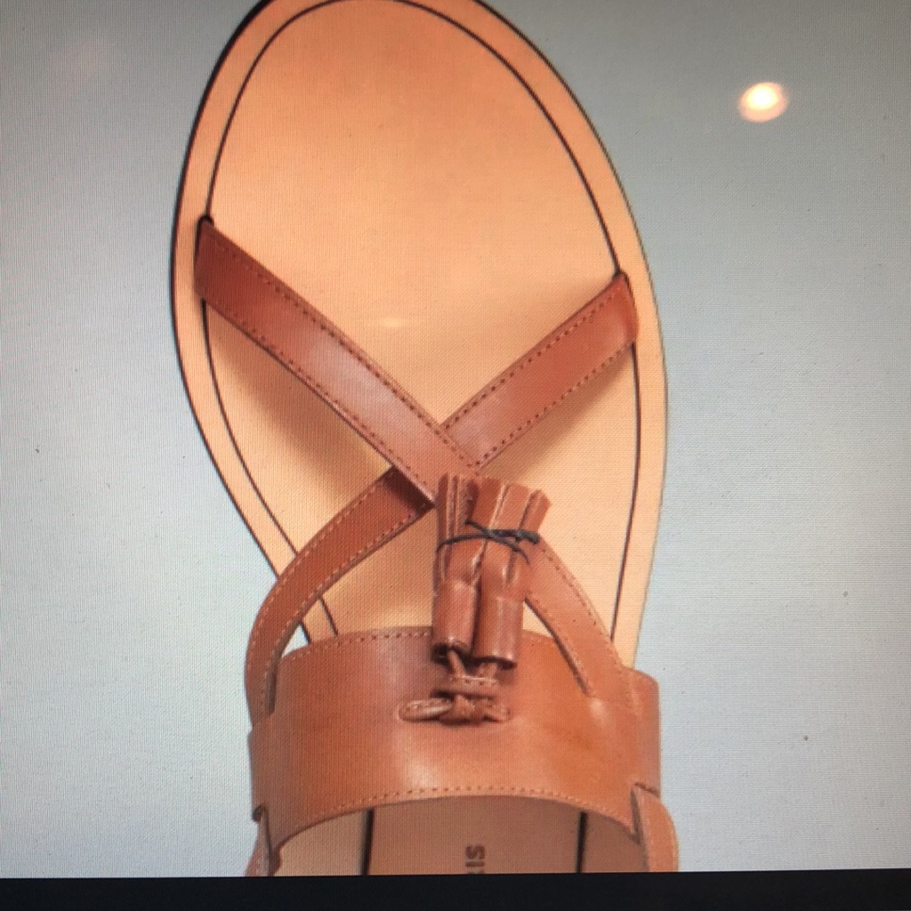 Tula March Paris Tan Kea Sandal Leather 40